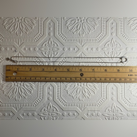 Metalsmith Horseshoe Pendant on Box Chain. Martello Metalsmiths Sterling - Picture 14 of 15